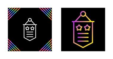 Banner Vector Icon