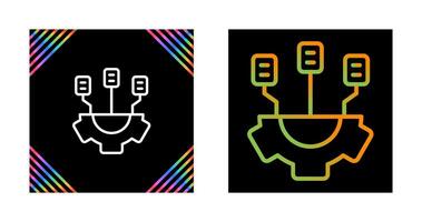 Infrastructure as a Service Vector Icon