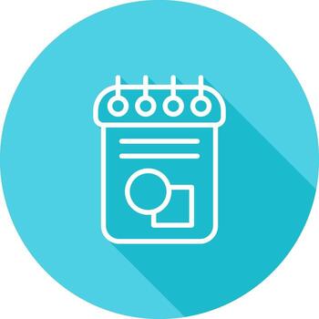 icono de vector de regla triangular