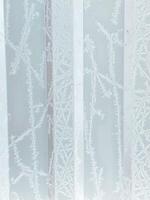 invierno vertical cuento de hadas escarchado antecedentes con nieve patrones y escarcha en blanco textura foto