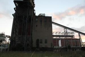 Abandoned Concrete Factory Along The CO Canal In Williamsport Maryland photo