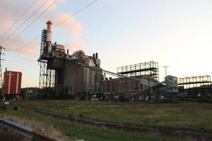 Abandoned Concrete Factory Along The CO Canal In Williamsport Maryland photo