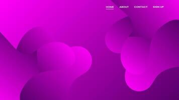 ABSTRACT GEOMETRIC BACKGROUND GRADIENT MAGENTA COLOR DESIGN VECTOR TEMPLATE GOOD FOR MODERN WEBSITE, WALLPAPER, COVER DESIGN