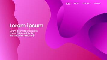 ABSTRACT GEOMETRIC BACKGROUND GRADIENT MAGENTA COLOR DESIGN VECTOR TEMPLATE GOOD FOR MODERN WEBSITE, WALLPAPER, COVER DESIGN