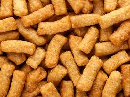 close up dog food background. photo