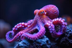 AI generated experiment octopus farm experimental animal use photo