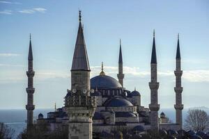 Sultanahmet Blue Mosque in Istanbul, Turkey photo