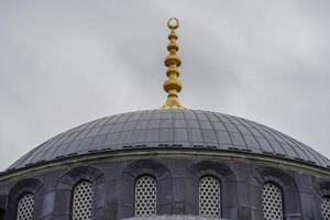 mezquita azul de sultanahmet en estambul, turquía foto