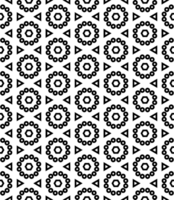 Black seamless abstract pattern. Overlay for background and backdrop. Ornamental design. PNG graphic illustration with transparent background.
