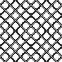 Black seamless abstract pattern. Overlay for background and backdrop. Ornamental design. PNG graphic illustration with transparent background.