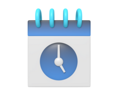 Calendar clock deadline png