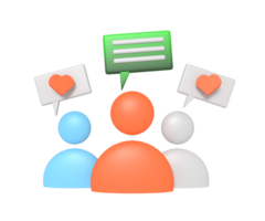 social media chattar grupp png