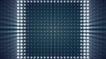 Strobe Lights Flashing Background Vj Loop Blue Lights Board Wall of Lights. Box Lights Wall Loop Background Pattern video