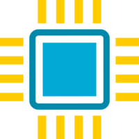 Chip Zentralprozessor Symbol png