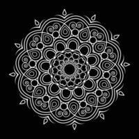 Vector Mandala Design Coloring Book
