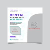 dental social media post vector