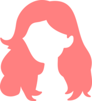 mujer pelo belleza icono png