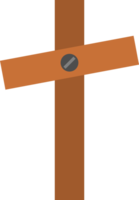 cross christian crucifix religion icon png