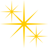 brillante brillar ligero estrella icono png