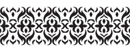 ethnisch nahtlos Muster. Jahrgang Streifen Rand Ornament. klassisch aufwendig Antiquität Element. Barock Rokoko Blumen- Stil. dekorativ Rand Design zum rahmen, Textil, Stoff, Vorhang, Teppich, Abdeckung. png