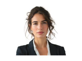 AI generated Portrait of business woman png