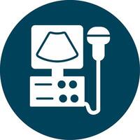 Ultrasound Machine Vector Icon