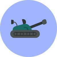 icono de vector de tanque