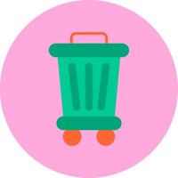 Trash Bin Vector Icon