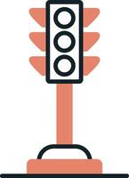 Traffic light Vector Icon