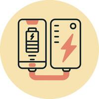 Portable Battery Vector Icon