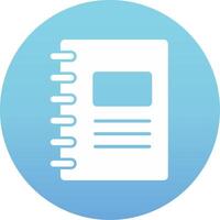Notepad Vector Icon