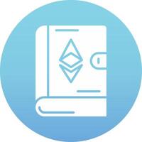 Ethereum Book Vector Icon