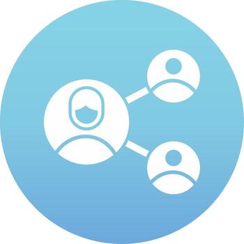 icono de vector de red