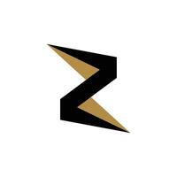 Letter Z Crypto Logo Design Template vector