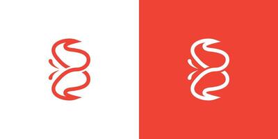 Minimal Awesome Creative Trendy Professional Letter B Butterfly Logo Design Template On Red Background vector