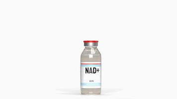 The Nicotinamide adenine dinucleotide NAD for medical or sci concept 3d rendering. photo
