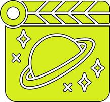 Space Film Vector Icon