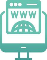 Domain Registration Vector Icon