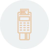 Pos Terminal Vector Icon