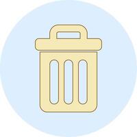 Trash Bin Vector Icon