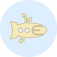 Submarine Vector Icon