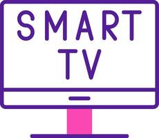 icono de vector de smart tv