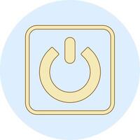 Power Button Vector Icon