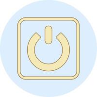 Power Button Vector Icon