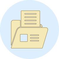 File Folder Vector Icon