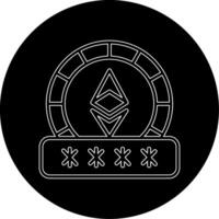 Ethereum Password Vector Icon