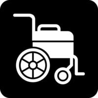 Wheel Chair Vector Icon