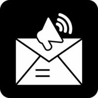 icono de vector de marketing por correo electrónico