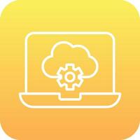 Cloud Computing Vector Icon