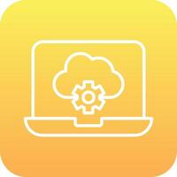 Cloud Computing Vector Icon